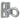 AERHERPLP710010745EN5 710010745EN5 Herraje "Banding bracket" con ojillo de 5/8"