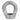 AEROJIPLPEN5 EN-5 Ojillo galvanizado de 5/8" para "Banding bracket"