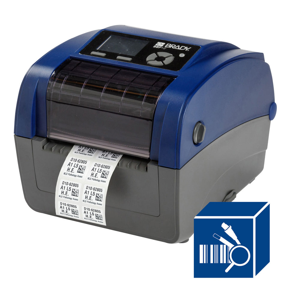 BBP12NAPWID - Impresora de etiquetas BBP12 con Suite de software Identificación de Producto y Alambre