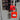 143150 - Candado de nylon compacto rojo arco aluminio 1"