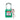 99564 - Candado de nylon verde arco de acero 1.5"