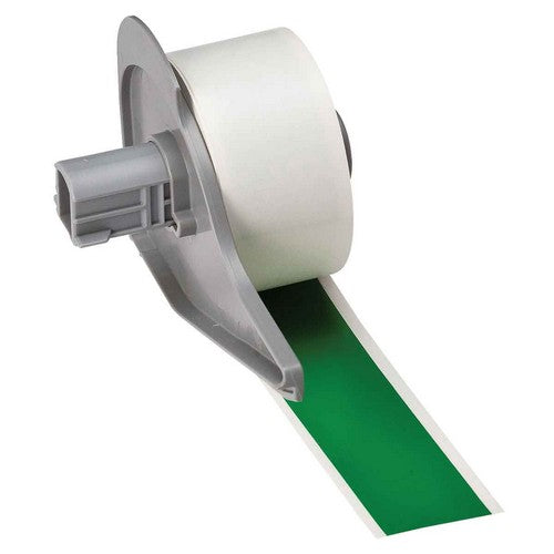 M7C1000595GN - Cinta de etiquetas de vinilo con adhesivo permanente para todo tipo de clima para las impresoras M7 - 1" x 50', Verde