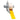 M7C1000595YL - Etiqueta de vinil continua amarilla de 1" x 50', rollo de 50' para impresoras M7