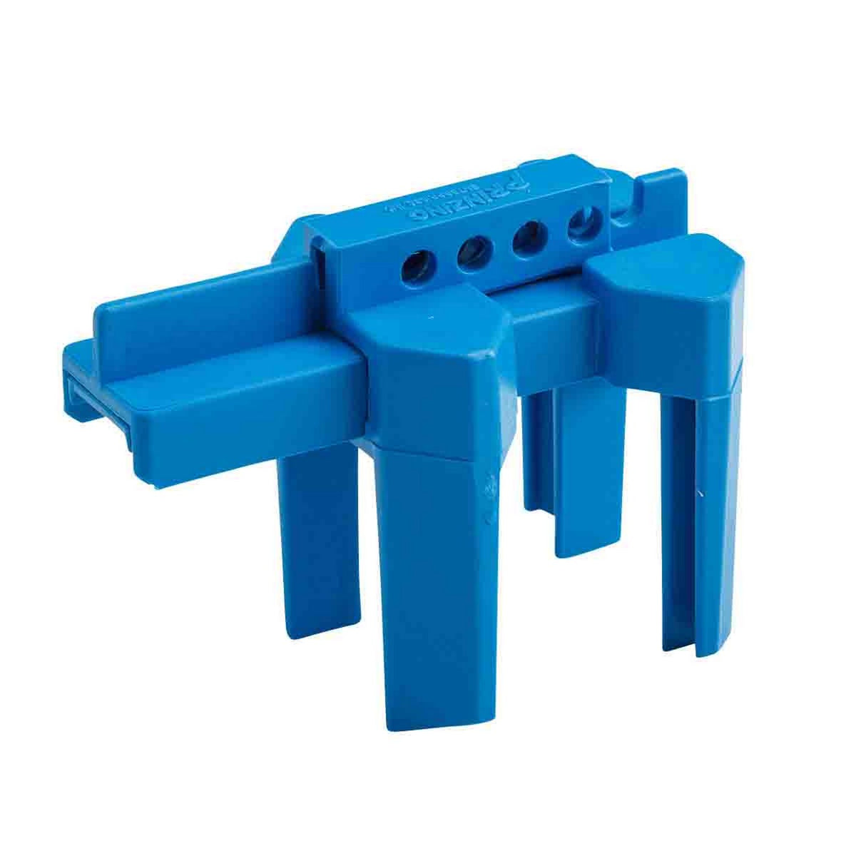 BS07ABU - Dispositivo de bloqueo de 4 patas para válvulas de bola de 0.5 a 2.5", azul