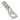 ELEZAPPANLCB414L LCB4-14-L Zapata 4 AWG, ojillo 1/4", barril largo (50 piezas)