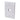 ESTPLAINT163286 163286 Placa pared (faceplate) 1 puerto blanca