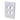 ESTPLAINT163316 163316 Placa pared (faceplate) 4 puertos blanca