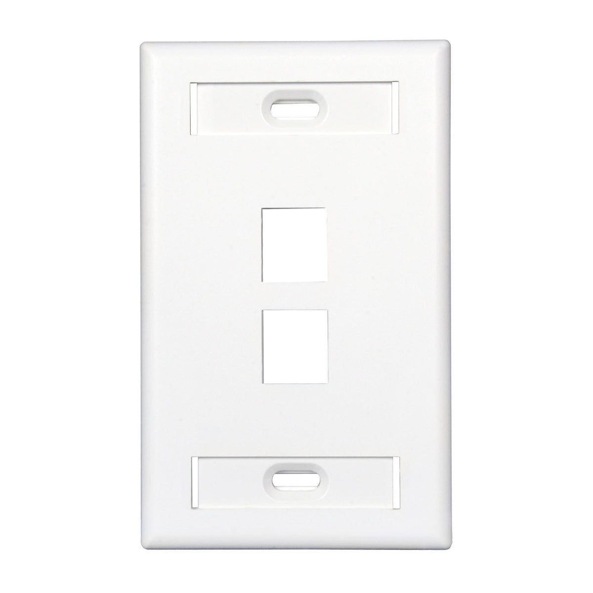 Faceplate 2 puertos blanca | 42080-2WS | Leviton | Online – ico.mx ...
