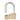 FERCANDOGRL9003 RL9003 Candado de latón arco largo, 2 llaves