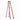 FERESCCUPC301710N C-3017-10N Escalera tipo tijera 9 peldaños, naranja (carga 225 kg)