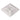 FERGRATULGA25X25 GA25X25 Grapa adhesiva blanca para cincho 25 x 25 mm (100 piezas)