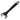 Llave ajustable pavonada 12"