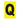 Etiqueta adhesiva 1 x 1.5" amarilla "Q" (50 piezas) | EA115QA | Icoptiks