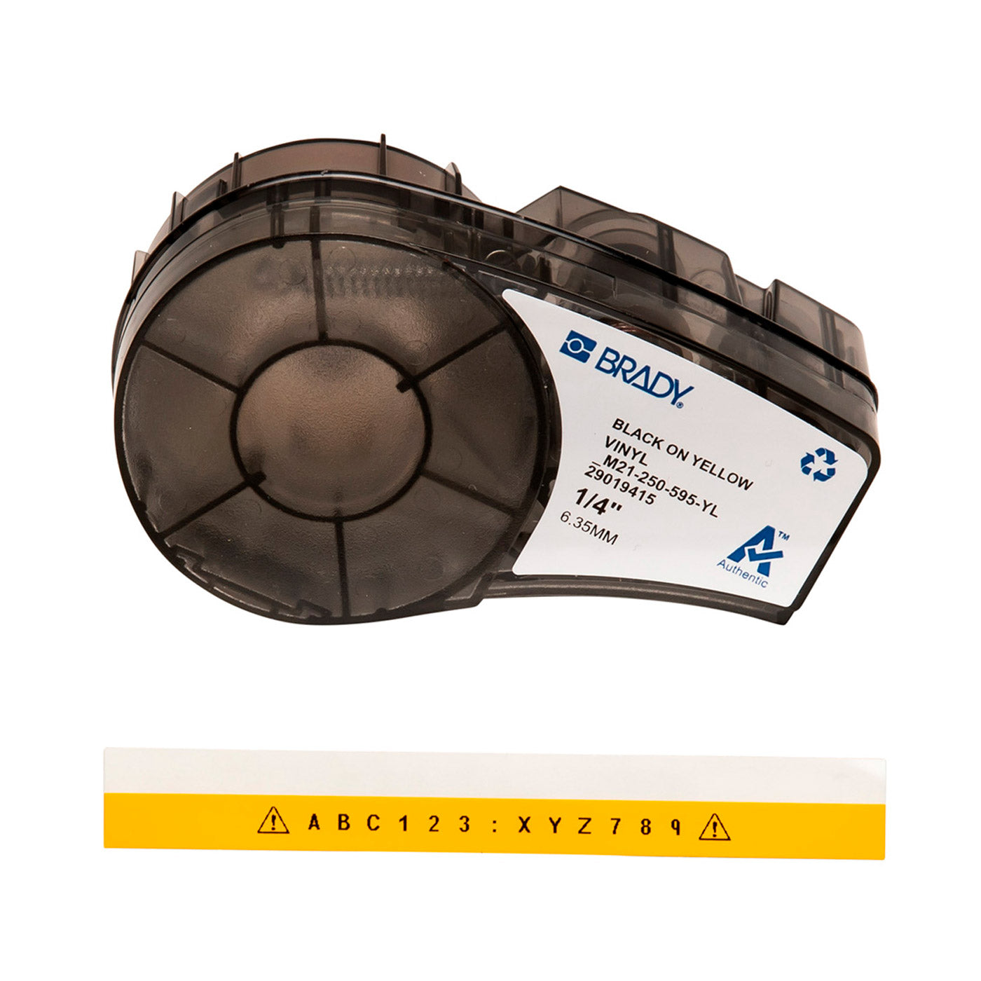 Etiqueta continua amarilla M21 | M21-250-595-YL | Brady | Online – ico ...
