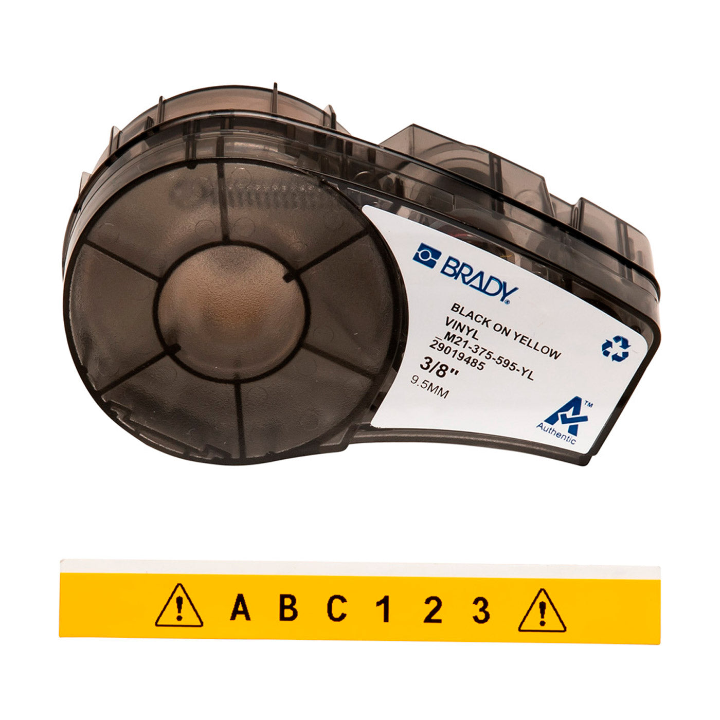 Etiqueta continua amarilla M21 | M21-375-595-YL | Brady | Online – ico ...