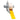 IDEETIBRAM7C1000595YL M7C-1000-595-YL Etiqueta de vinil continua amarilla de 1" x 50', rollo de 50' para impresoras M7