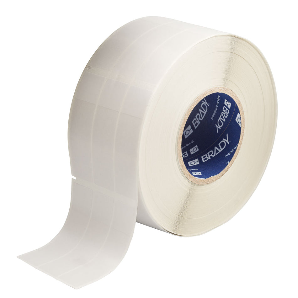 THT104273 - Etiqueta de vinil autolaminable blanca de 3.75 x 1" para etiquetadoras i5100 e i7100