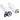 IDERIBBRA13512 13512 Ribbon serie R1000 blanco para impresoras BBP85 y PowerMark