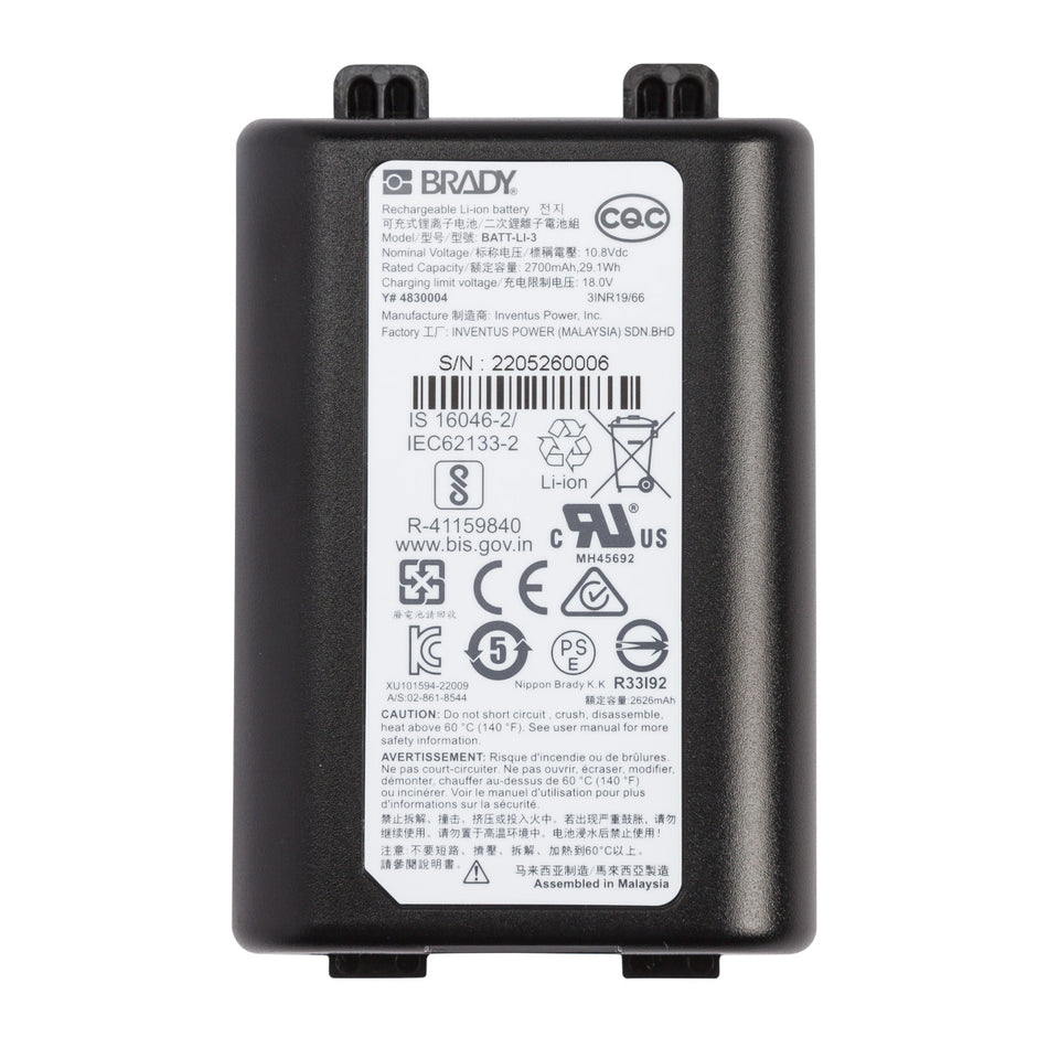 MLIONBATTERY - Batería recargable Li-ION para M510, M610 y M710