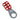 SEGBLOBRA133161 133161 Cerrojo de acero 6 candados 1", rojo
