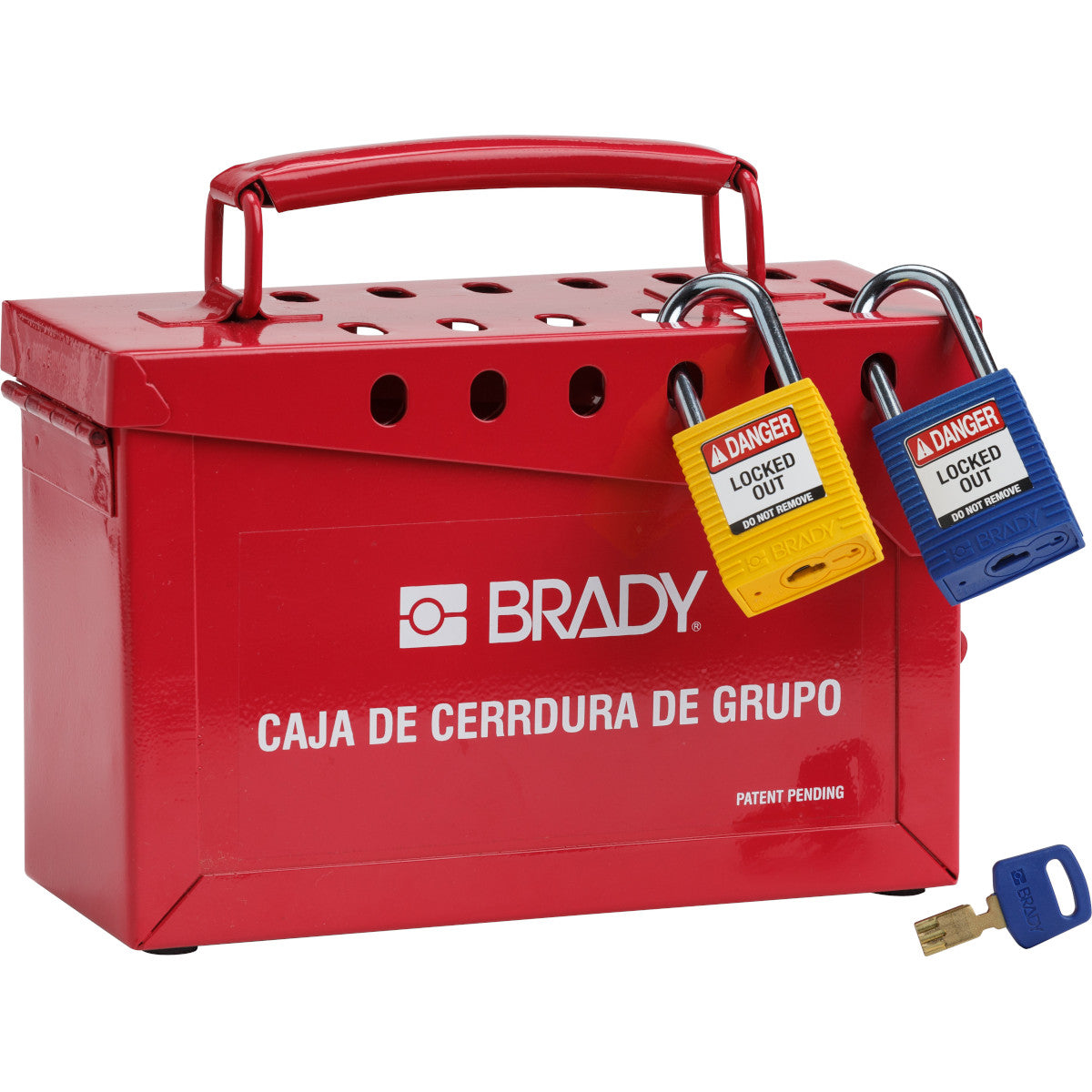 65040 - Caja portátil de metal para bloqueo grupal