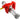 SEGBLOBRABS08ARD BS08A-RD Dispositivo de bloqueo de 4 patas para válvulas de bola de 2" a 8", rojo