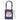 SEGCANBRA104919 104919 Candado de nylon morado arco de acero 1.5"