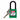 SEGCANBRA123326 123326 Candado de nylon verde arco de nylon 1.5"