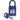 Candados de nylon compacto "SafeKey" azul arco de plástico 1"