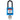 SEGCANBRASDPLBLU38PLKD SDPL-BLU-38PL-KD Candado de nylon azul arco de plástico 1.5"