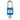 SEGCANBRASDPLBLU38STKD SDPL-BLU-38ST-KD Candado de nylon azul arco de acero 1.5"