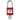 SDPLRED38STKD - Candado de nylon rojo arco de acero 1.5"