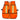 SEGCHASUR137376 137376 Chaleco de seguridad unitalla naranja