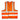 SEGCHASUR137377 137377 Chaleco de seguridad unitalla naranja