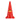 Cono de seguridad naranja 70 cm