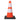 SEGCONSUR137461 137461 Cono de seguridad naranja  reflejante 45 cm
