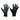 SEGGUASURGNNM GNNM Guantes de nylon/nitrilo talla mediana