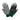 Guantes de nylon talla mediana