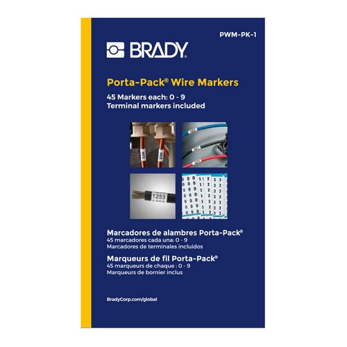 PWMPK1 - Libros de marcadores de alambre Porta-Pack